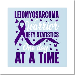 Leiomyosarcoma Defy Statistics II T-Shirt Posters and Art